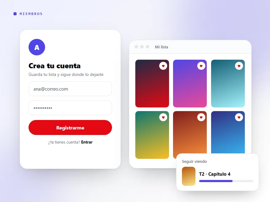 Portada del plugin Members
